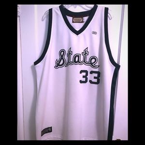 Throwback college jersey